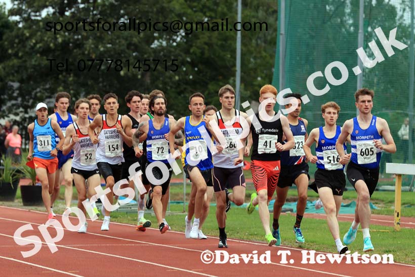 1500 metres, 2025 NEGP No 5 Monkton, Wednesday, July 23rd. Photo: David T. Hewitson/Sports for All Pics